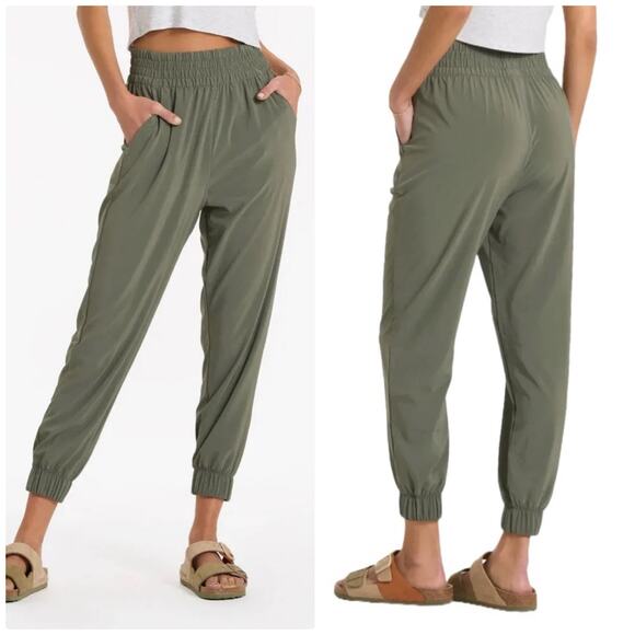 Vuori Pants - Vuori Villa Jogger Pants Army Green